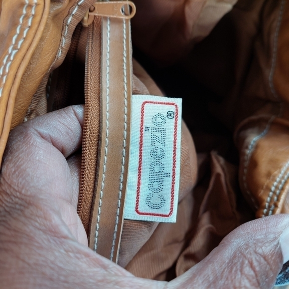 Capezio Butterscotch Large Handbag/Purse - Picture 7 of 14